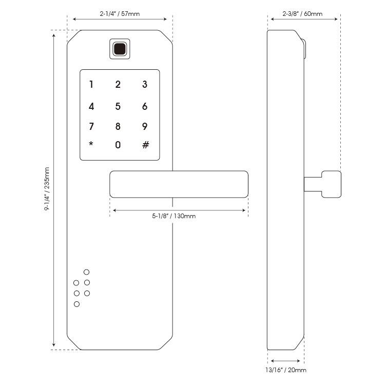 Timbre con Wifi y cámara de video MOD. JKDB01 | Jako Herrajes