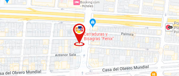 Cerraduras y Bisagras Fenix