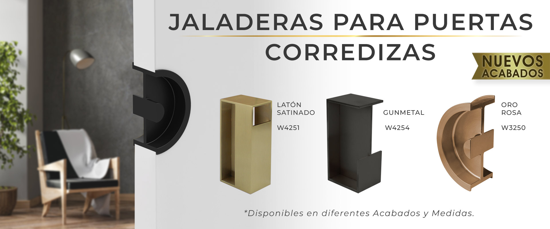 Jaladeras para Puertas Corredizas | Jako Herrajes