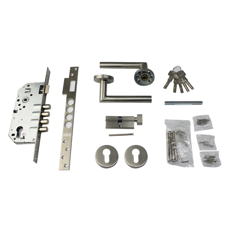 KIT 809 ENTRADA PRINCIPAL 4 BULONES INOX JAKO