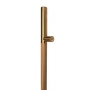 MANILLÓN TIPO H MOLETEADO - COBRE - 50&quot; - MODULAR - ACERO INOXIDABLE 304 - MOD. L22 (SET)