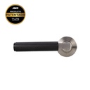 CERRADURA ZETA MOLETEADO - SATÍN -  MOD.M22055SS