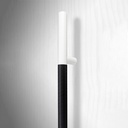 MANILLON MOLETEADO 39&quot; X 50 3/4&quot; (988X1289MM)INOX BLANCO (T)/NEGRO (TUBO) SET MOD.L2239X50WHNE