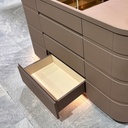 ARMARIO ISLA MDF/CUERO 1500*800*850MM