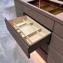 ARMARIO ISLA MDF/CUERO 1500*800*850MM