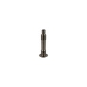 CAVA DE ALUMINIO DORADO(2340mm)C/SOPORTES OVALADOS,ILUMINACION LED