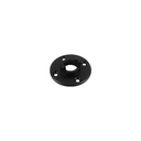 CAVA DE ALUMINIO DORADO(2340mm)C/SOPORTES OVALADOS,ILUMINACION LED