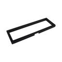 CAVA DE ALUMINIO DORADO(2390mm)C/SOPORTES RECTANGULARES,ILUMINACION LED