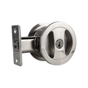 CERRADURA REDONDA PARA PUERTAS CORREDIZAS C/LLAVE - MOD. CMY020ET-SN
