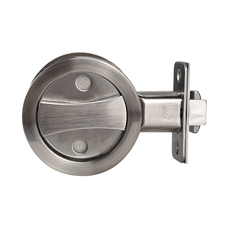 CERRADURA REDONDA PARA PUERTAS CORREDIZAS C/LLAVE - MOD. CMY020ET-SN