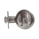 CERRADURA REDONDA PARA PUERTAS CORREDIZAS C/LLAVE - MOD. CMY020ET-SN