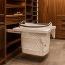 CESTA P/LAVADERO ABS/PP (BLANCO) MOD.JKW220-415B