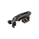 BISAGRA DE CIERRE SUAVE JAKO PARA PERFIL DE ALUMINIO TITANIUM (JUEGO) - MOD C94A408T