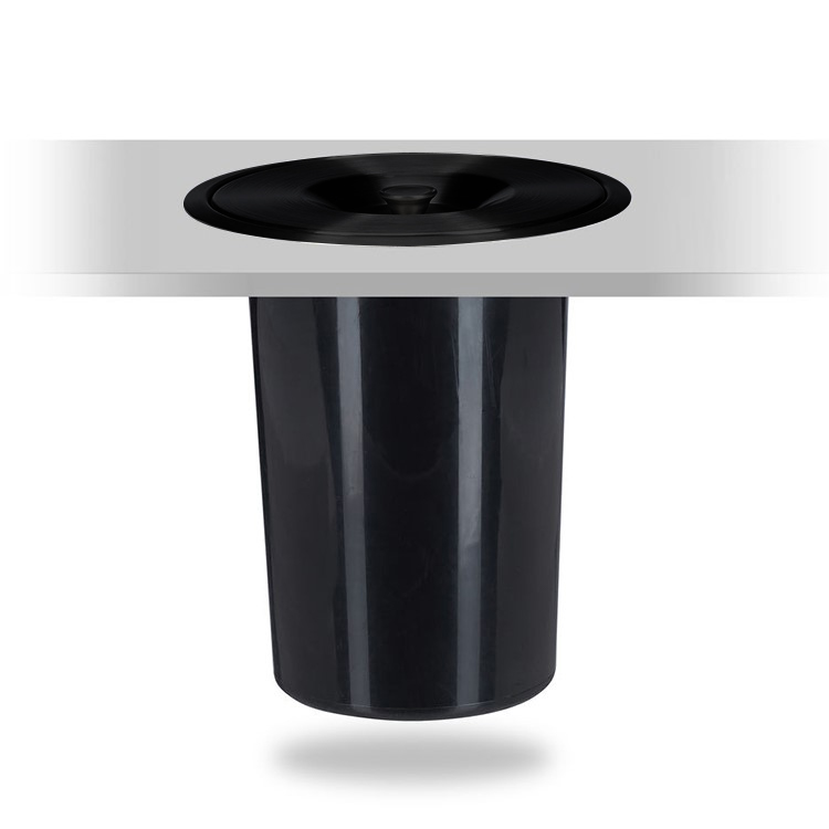 BOTE DE BASURA REDONDO MOD. RB004-B