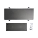 SOPORTE PARA FUENTE DE ALIMENTACIÓN CON PUERTA DE PLÁSTICO A PRUEBA DE FUEGO GRIS