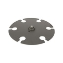 SOPORTE CIRCULAR GIRATORIO P/COPAS DE VIDRIO (80X260mm) COD.VAC-5028