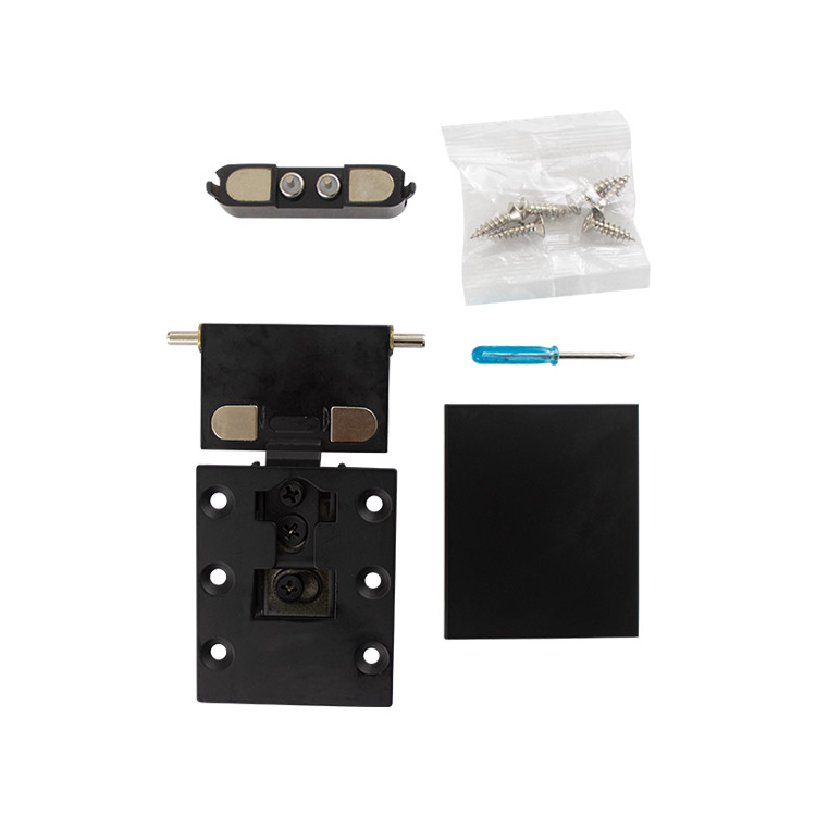 BISAGRA NEGRA DE CIERRE SUAVE PARA ARMARIO MOD.9020 INOX PAR