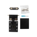 BISAGRA NEGRA DE CIERRE SUAVE PARA ARMARIO MOD.9020 INOX PAR