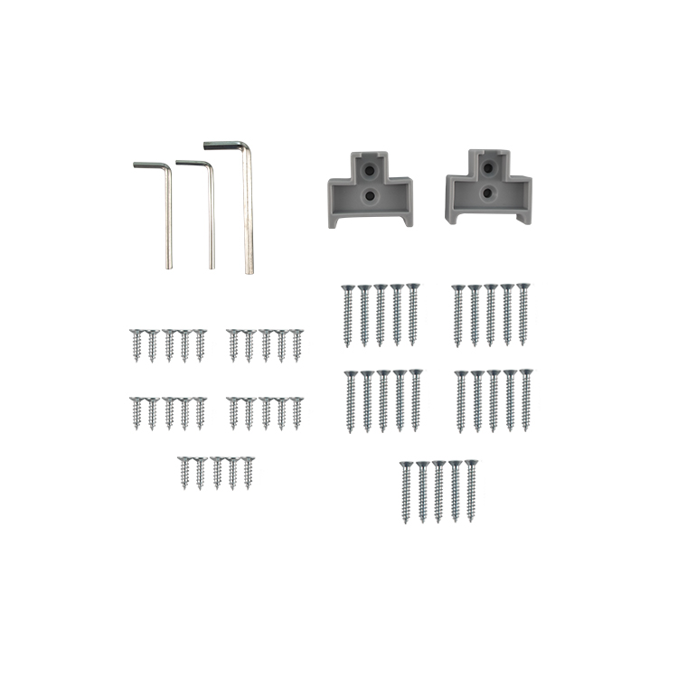 HERRAJES PARA PUERTAS CORREDIZAS MANUALES DE MADERA (2 PUERTAS) 1800 MM – CD-7381