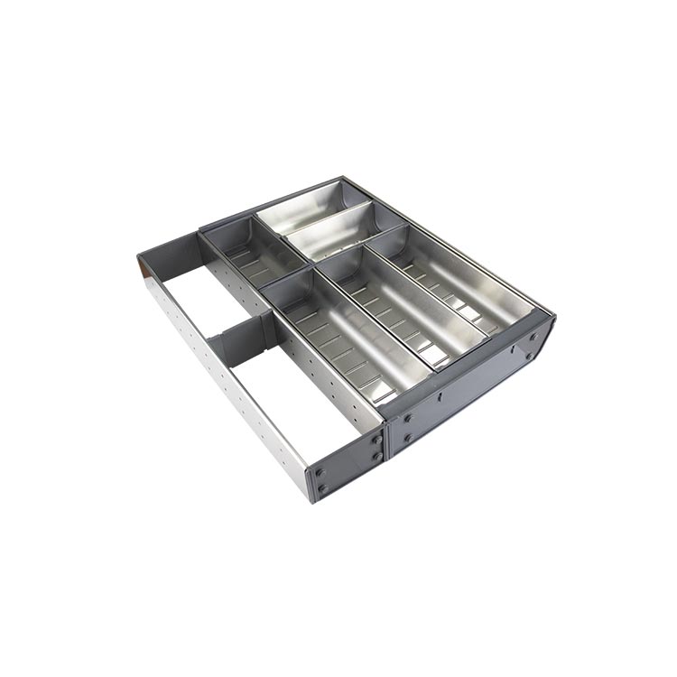 CHAROLA PARA CUBIERTOS 380×472×65 MM PARA GABINETE DE 400–500 MM – Mod. OC2020