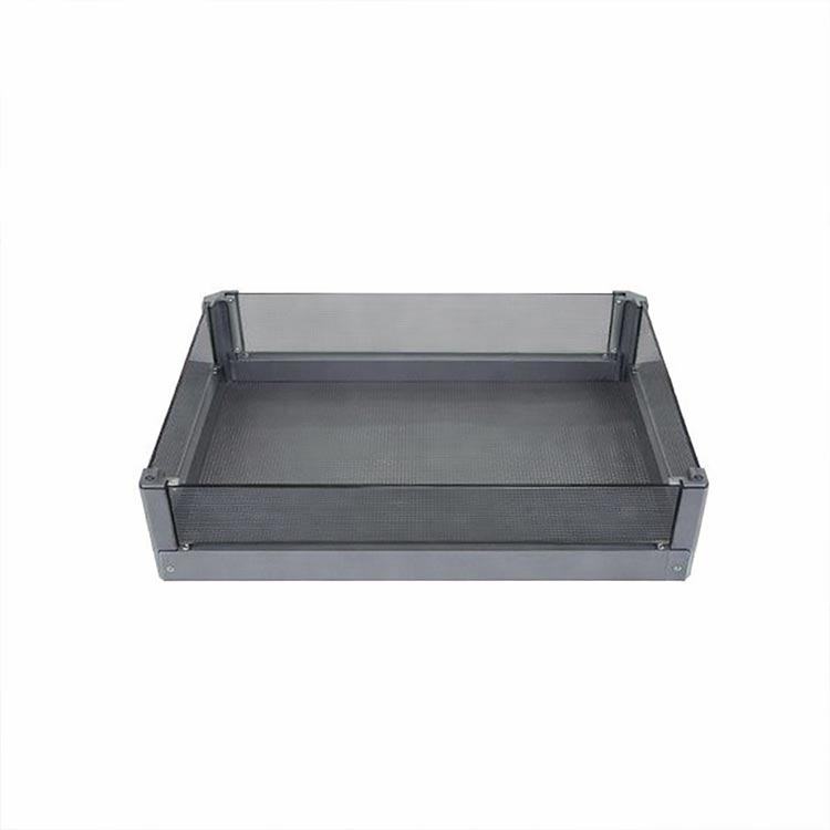 ORGANIZADOR DE ESQUINA EXTRAÍBLE TIPO MAGIC CORNER FULL PULL OUT (650×480×560 MM) PARA GABINETE DE 800 MM – MOD. OCB5206