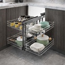 EXTRAIBLE ESQUINERO MAGIC CORNER GRIS(650x480x560) 800MM - MOD. OCB5200