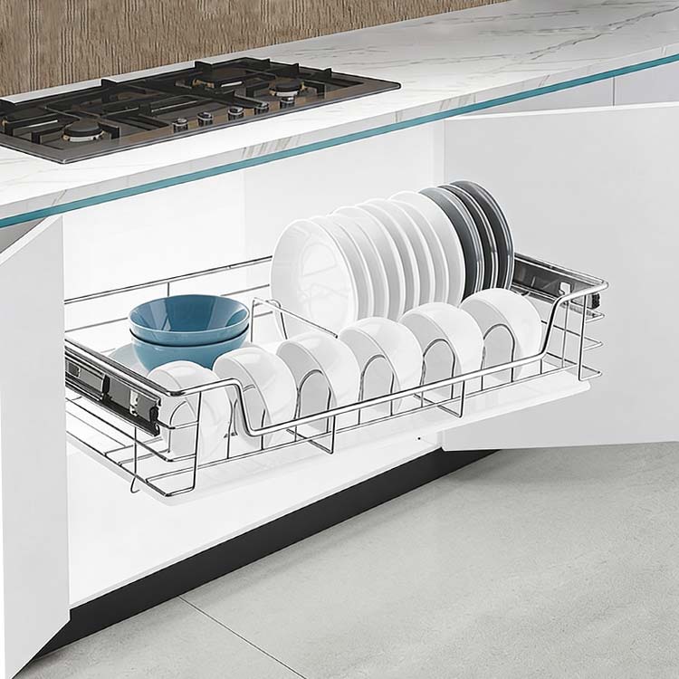 CANASTILLA P/COCINA DESLIZABLE GRIS OSBCURO - MOD. OCB3102