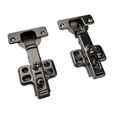 BISAGRA BIDIMENSIONAL 35mm CIERRE SUAVE NÍQUEL (PAR) MOD. 610-LCL