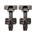 BISAGRA BIDIMENSIONAL 35mm CIERRE SUAVE NÍQUEL (PAR) MOD. 610-LCL