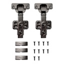 BISAGRA BIDIMENSIONAL 35mm CIERRE SUAVE NÍQUEL (PAR) MOD. 610-LCL