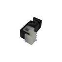 KIT PARA BAÑO CORREDIZO (1 SISTEMA DESLIZABLE CY-103, 1 JALADERA EMBUTIR HD-822, 3 CONECTORES VTR-871S) - MOD. KIT2