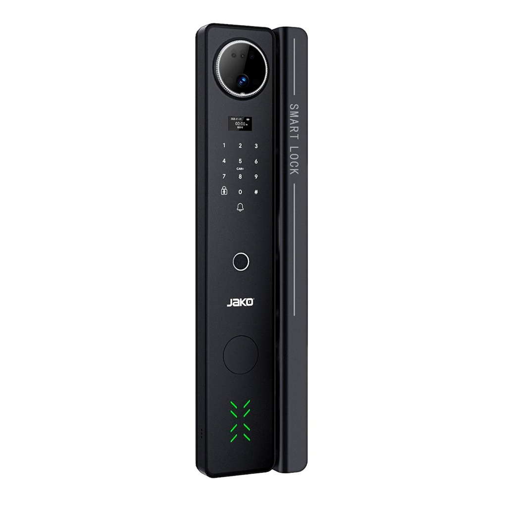 CERRADURA DIGITAL RECARGABLE CON RECONOCIMIENTO BIOMETRICO - MOD. JKBTW