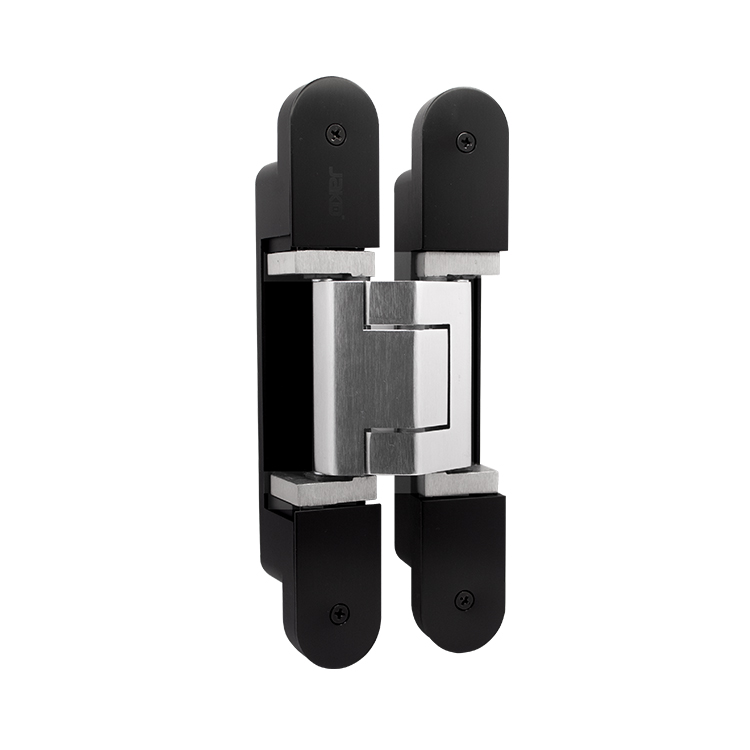 BISAGRA INVISIBLE 200MM 3D JAKO PIEZA ACERO INOX (120KG X 2PZ) - MOD. WBC200