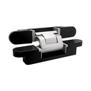 BISAGRA INVISIBLE 200MM 3D JAKO PIEZA ACERO INOX (120KG X 2PZ) - MOD. WBC200