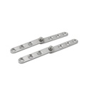 BIBEL SUPERIOR E INFERIOR 56X16MM PPUERTAS PEQUEÑAS 10KG - MOD. 2803