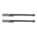 SISTEMA TELESCOPICO P/4 PUERTAS PERFIL ALUMINIO 820-1200MM + 4 RIELES DE ALUMINIO + 1 ACC
