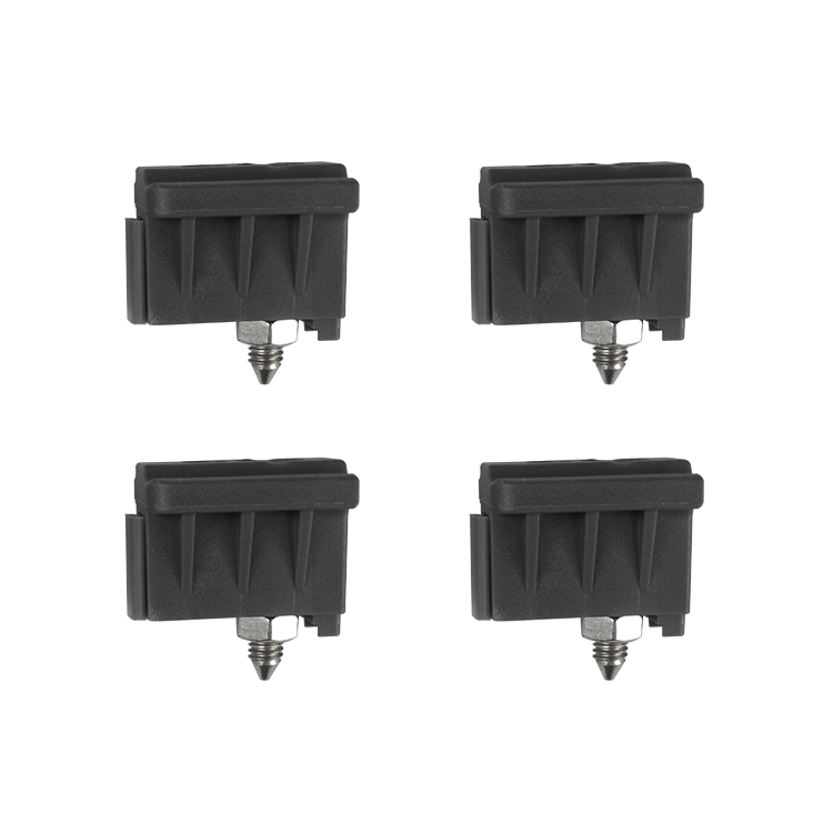 SISTEMA TELESCOPICO P/4 PUERTAS PERFIL ALUMINIO 820-1200MM + 4 RIELES DE ALUMINIO + 1 ACC