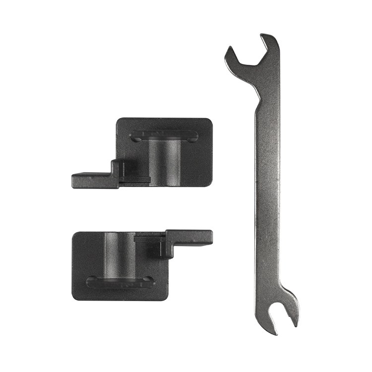 SISTEMA TELESCOPICO P/4 PUERTAS PERFIL ALUMINIO 820-1200MM + 4 RIELES DE ALUMINIO + 1 ACC