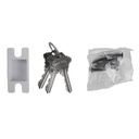 CERRADURA LISABON HEAVY DUTY NEGRO ENTR/REC - MOD. 2586ET