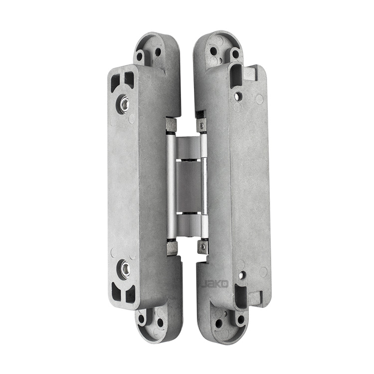 BISAGRA INVISIBLE 200MM 3D JAKO PIEZA ACERO INOX (120KG X 2PZ) - MOD. WBC200