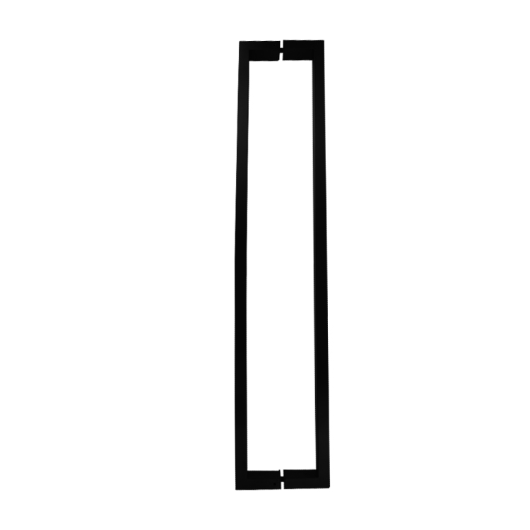 MANILLÓN RECTANGULAR NEGRO SET MOD. CHCP011