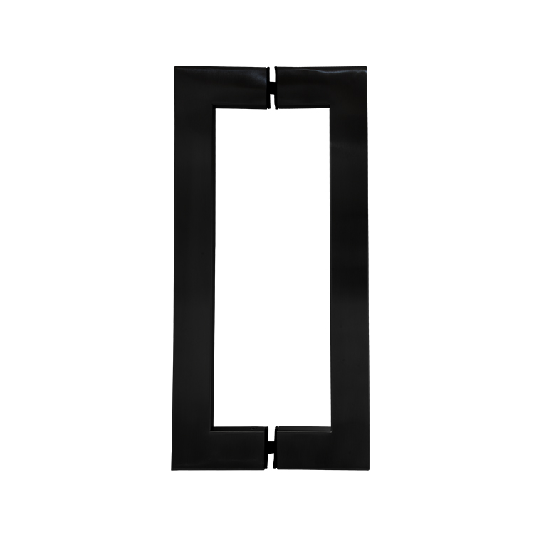 MANILLÓN RECTANGULAR NEGRO SET MOD. CHCP004