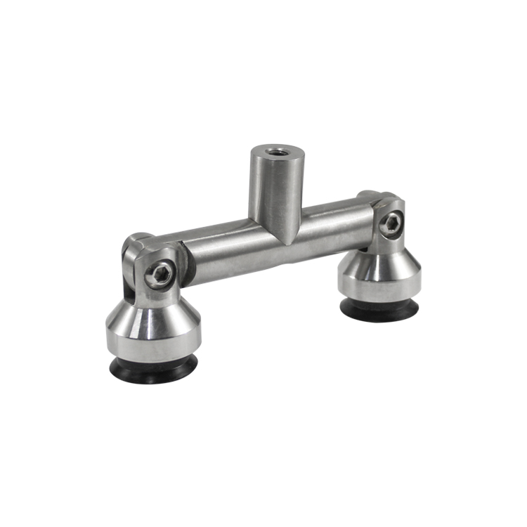 PIVOTE DOBLE DE CRISTAL-MURO