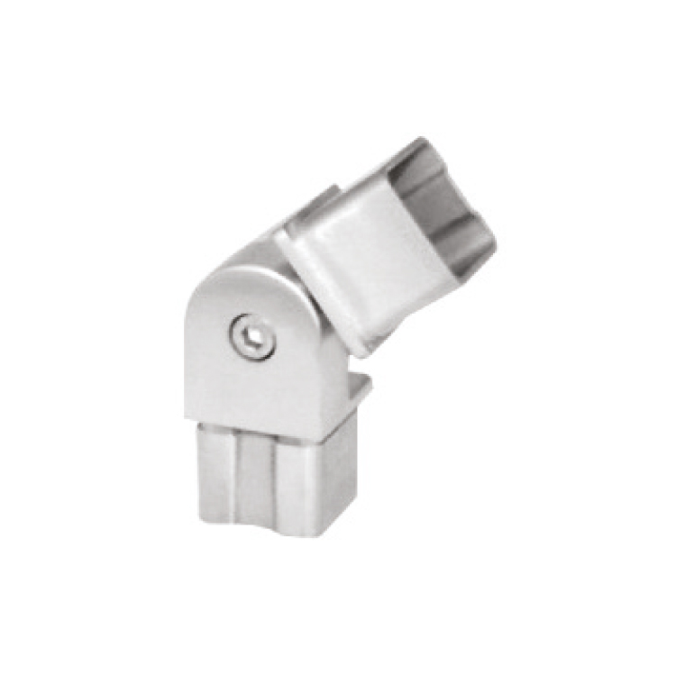 CODO-CONECTOR AJUSTABLE PARA TUBO CUADRADO MOD.CY-322