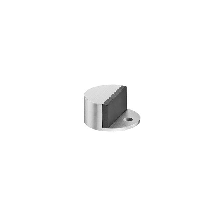 TOPE DE PISO MEDIA LUNA - ACERO INOXIDABLE 304 - MOD. CMD001