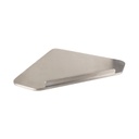 REPISA ESQUINERA PARA BAÑO - ACERO INOXIDABLE - (185mm) - MOD. MCH.EST159