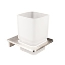 PORTAVASOS PARA BAÑO - ACERO INOXIDABLE - MOD. VAS142
