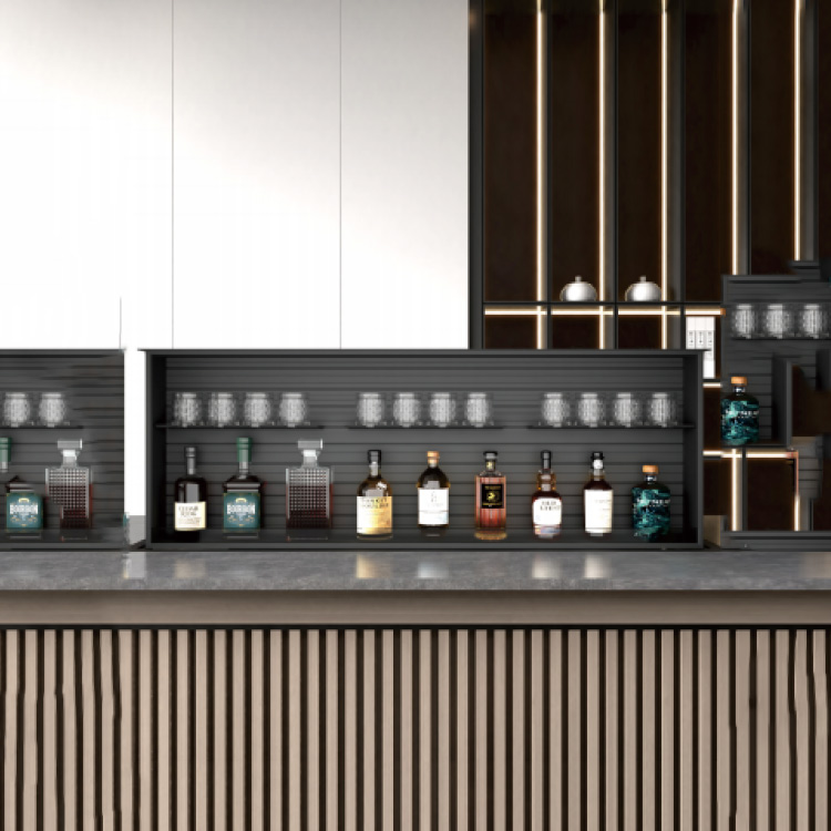 ORGANIZADOR DE BARRA P/BEBIDAS (859*315*85MM)