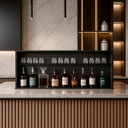 ORGANIZADOR ELÉCTRICO DE BOTELLAS Y COPAS PARA COCINA | WINE LIFT DOBLE VISTA (859mm * 315mm * 850mm) - MOD.OCBK4502