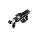 BISAGRA DE CIERRE SUAVE JAKO PARA PERFIL DE ALUMINIO TITANIUM (JUEGO) - MOD C94A408T